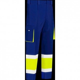PANTALON BICOLOR STRETCH T. 42 3028-AFAM