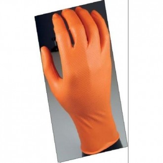 GUANTE DESECHABLE NITRILO GRIPPAZ 580 OR S
