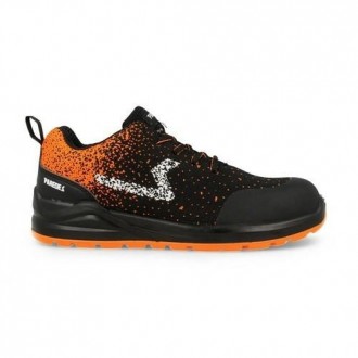 ZAPATILLA SEGURIDAD GENESIS NARANJA TALLA 45