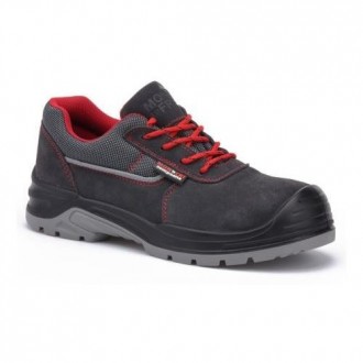 ZAPATO SEG. S1P BETA GRIS-ROJO T-45