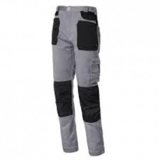 PANTALON STRETCH EN CAJA GRIS/NEGRO XL  8730B