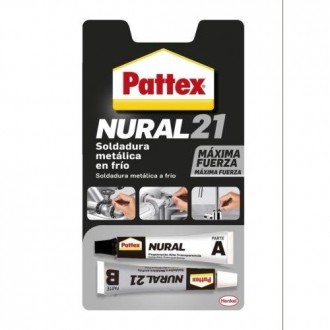 JGO. SOLDADURA METAL. EN FRIO GRIS 22 ML. NURAL-21