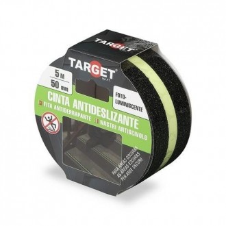 CINTA ADHESIVA ANTIDESLIZANTE LUMINISCENTE 5X50MM