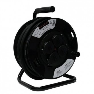 TAMBORES CABLE C/TAPA  25M H07RN-F3G2.5 270MM IP44