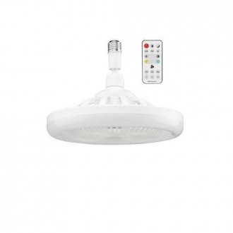 MINI VENTILADOR TECHO C/LUZ DC DIAMETRO 15CM