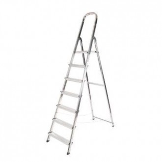 ESCALERA ALUMINIO UNICA 7 PELDAÑOS