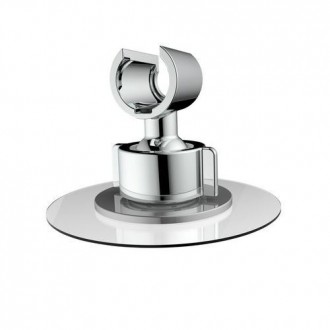 SOPORTE CABEZAL DUCHA 360 8X7.5X8CM CROMO