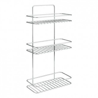 ESTANTE BAÑO 3 ALTURAS REFLEX LUXY 26X13X53CM