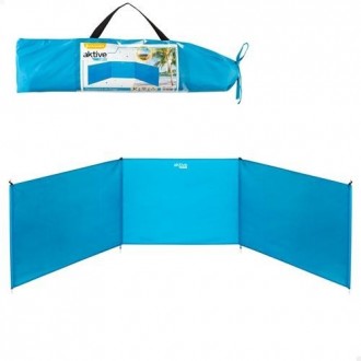 PARAVIENTOS PLAYA 200X75X84CM PROTECCION UVA
