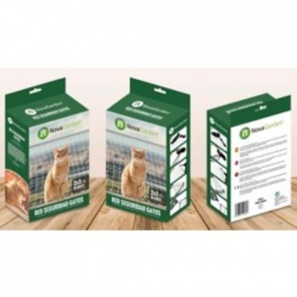RED SEGURIDAD GATOS 2X3 M 203020