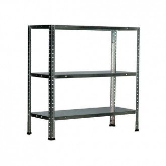 ESTANTERIA METALICA GALVANIZADA 3 BALDAS 76191