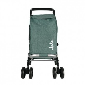 CARRO DE COMPRA 40L 4 RUEDAS 45KG VERDE HCAR2501