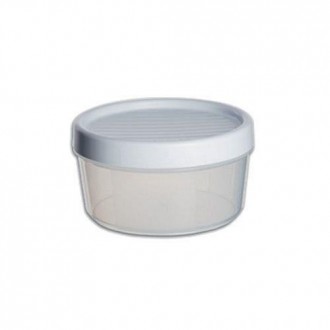 CONTENEDOR ALIMENTOS 0.5 L. BLANCO ROSCA 1160601