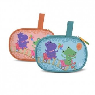 PORTABOCATA SNACK RICO FUNNY JUNGLE SURTIDO 9931-T