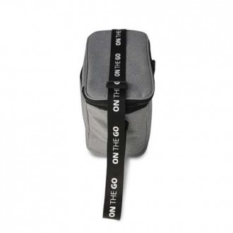 BOLSA TERMICA 4 L GRIS JASPEADA - 9100-TG
