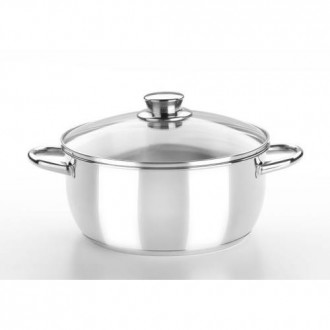 CACEROLA CON TAPA CRISTAL 30 CM. OPTIMA M451130