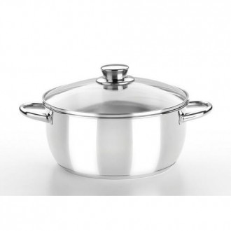 CACEROLA OPTIMA TAPA CRISTAL 32CM