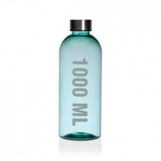 BOTELLA AZUL 1000ML 8.7X8.7X24.5CM  22080015