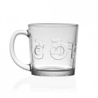 TAZA CRISTAL 340ML 12x12x9CM  21250025