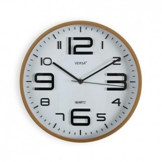 RELOJ PARED BLANCO 30CM  20550216
