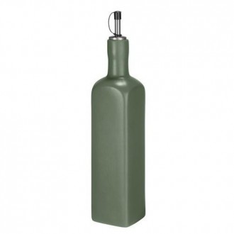 ACEITERA/VINAGRERA 0.6L 6X31.5X6CM OLIVIA SW VERDE