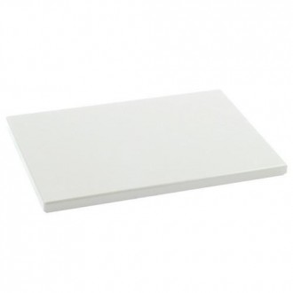 TABLA CORTAR POLIETILENO 33X23X1.5CM  BLANCA