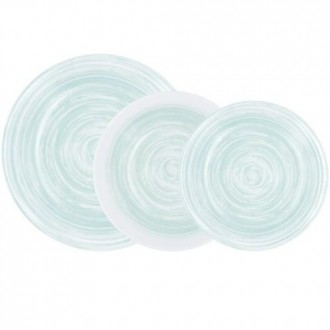 VAJILLA 18 PIEZAS EOLIA VERDE LUMINARC  5429664