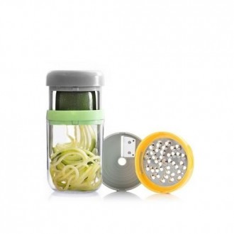CORTADOR/RALLADOR VERDURAS ESPIRAL C/RECETAS