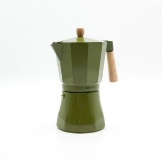 CAFETERA ITALIANA GREEN  EXPRESS 9T FULL INDUCTION