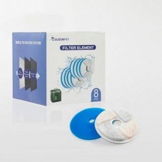 FILTROS PARA FUENTES GATOS TRIPLE CAPA 8UDS