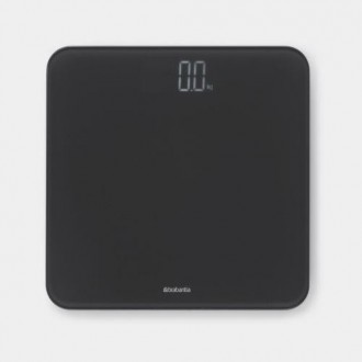 BÁSCULA DE BAÑO DIGITAL GRIS OSCURO  280122