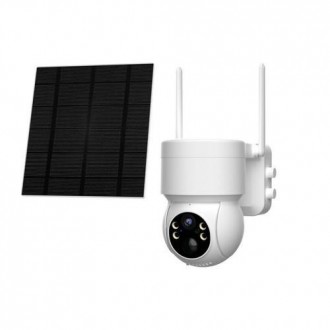 CAMARA WIFI EXT MOTORIZADA CON BAT Y PANEL SOLAR