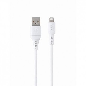 CABLE USB-A IPHONE 1M PVC BLANCO 34101290
