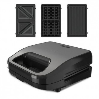 SANDWICHERA 3EN1 750W 22.5X12.5CM  B&D ES9680170B