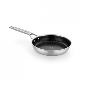 SARTEN ACERO INOX INDUCCION 24 CM HYBRID CELL