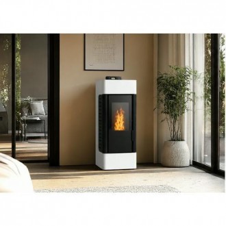ESTUFA PELLETS XFS FIRESIDE NB-PG 6 KW BLANCO