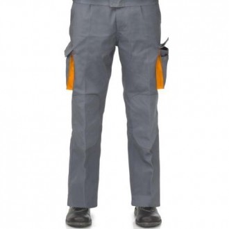 PANTALON ALGODON CARGO GRIS 58 PRGA36GR