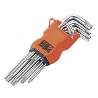 JGO.9 LLAVES ALLEN LARGAS TORX INVIO.NIQ.T9 A T55