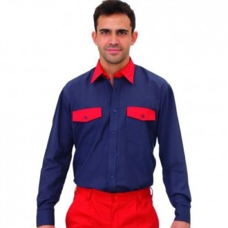 CAMISA MANGA LARGA CARGO MARINO 46 P19AMCARGO