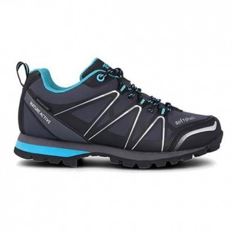 ZAPATO TREK. LUCIA GRIS-AZUL T-41