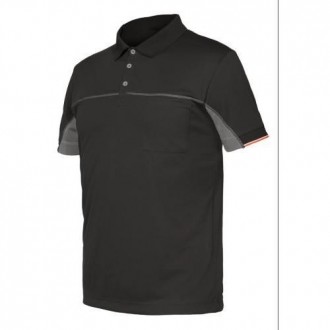 POLO ISSA EXTREME MANGA CORTA GRIS T-M
