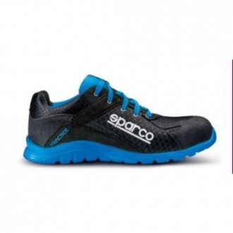 ZAPATILLA PRACTICE NRAZ S1P SRC NEGRA/AZUL T-40