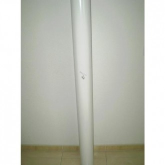 TUBO REDONDO POLIPROPILENO 100 MM. 110X56X2000