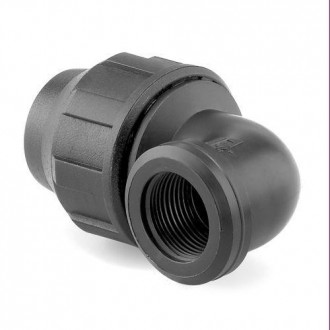 ENLACE MIXTO CODO ROSCA HEMBRA PP PARA PE 25MM-3/4