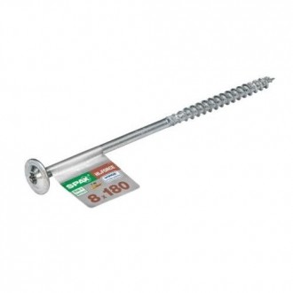 TORN. SPAX C/ARAN.TORX 8.0X180 WIROX 1 UNIDAD