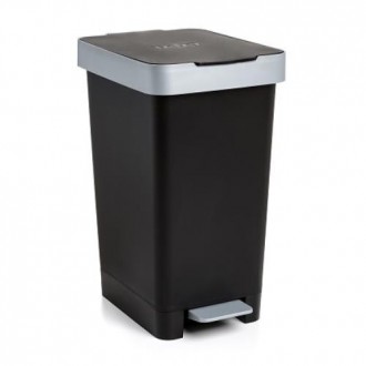 CUBO PEDAL 25 LITROS SMART NEGRO 1021027