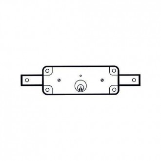 CERRADURA PUERTA METALICA 1511-V MCM