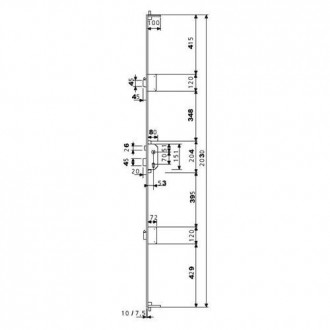 CERRADURA SEGURIDAD TLPN5/66/CE TESA