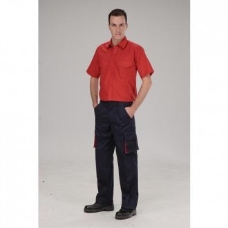PANTALON REFORZADO CARGO GRIS TALLA 58