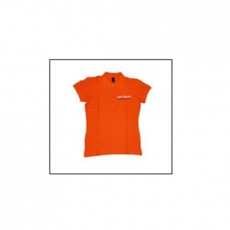 POLO CHICA MANGA CORTA OPTIMUS NARANJA T XS